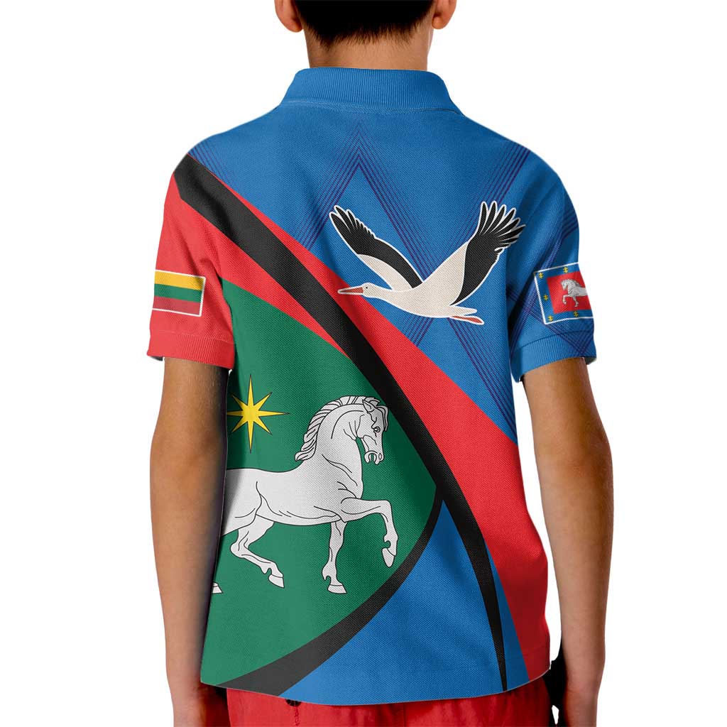 Lithuania Utena County Kid Polo Shirt Utenos Apskritis