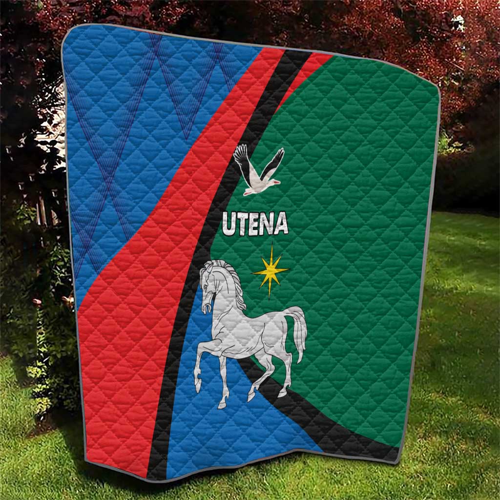 Lithuania Utena County Quilt Utenos Apskritis LT17 - Wonder Print Shop