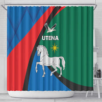 Lithuania Utena County Shower Curtain Utenos Apskritis LT17 - Wonder Print Shop