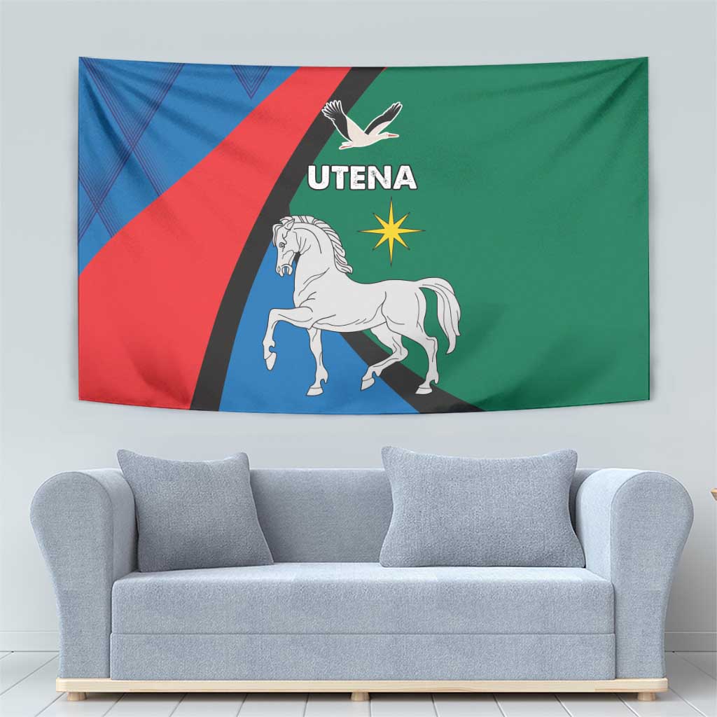 Lithuania Utena County Tapestry Utenos Apskritis LT17 - Wonder Print Shop