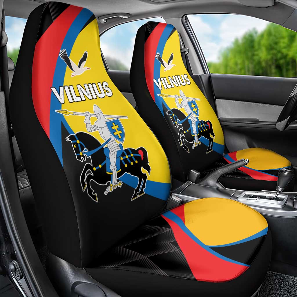 Lithuania Vilnius County Car Seat Cover Vilniaus Apskritis