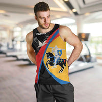 Lithuania Vilnius County Men Tank Top Vilniaus Apskritis