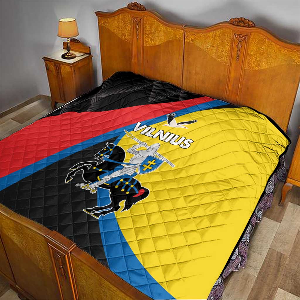 Lithuania Vilnius County Quilt Vilniaus Apskritis LT17 - Wonder Print Shop