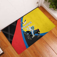 Lithuania Vilnius County Rubber Doormat Vilniaus Apskritis LT17 - Wonder Print Shop