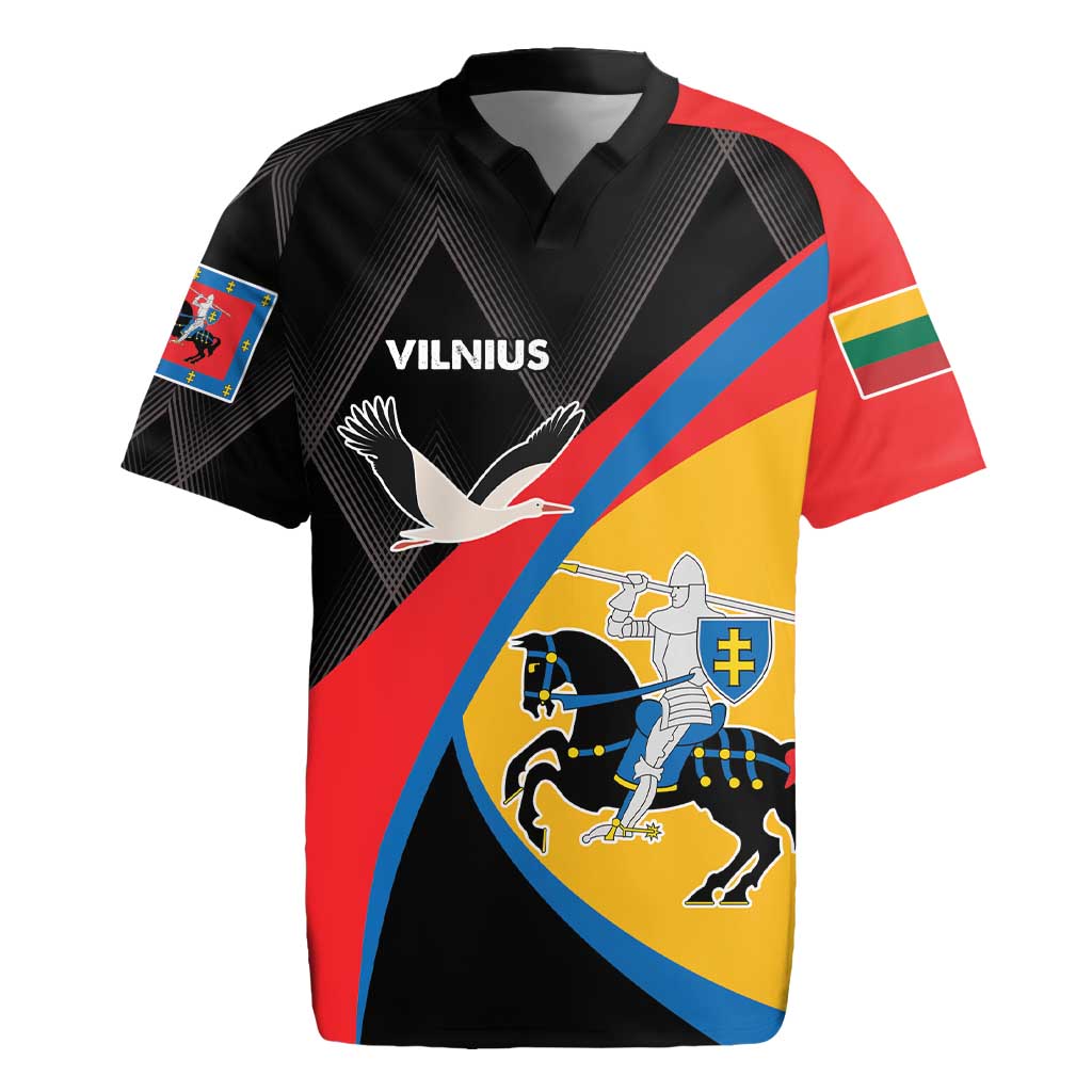 Lithuania Vilnius County Rugby Jersey Vilniaus Apskritis LT17 - Wonder Print Shop