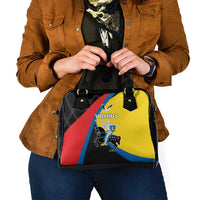 Lithuania Vilnius County Shoulder Handbag Vilniaus Apskritis LT17 - Wonder Print Shop