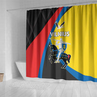 Lithuania Vilnius County Shower Curtain Vilniaus Apskritis LT17 - Wonder Print Shop