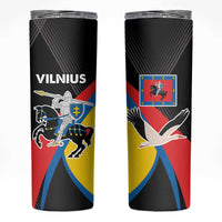 Lithuania Vilnius County Skinny Tumbler Vilniaus Apskritis LT17 - Wonder Print Shop