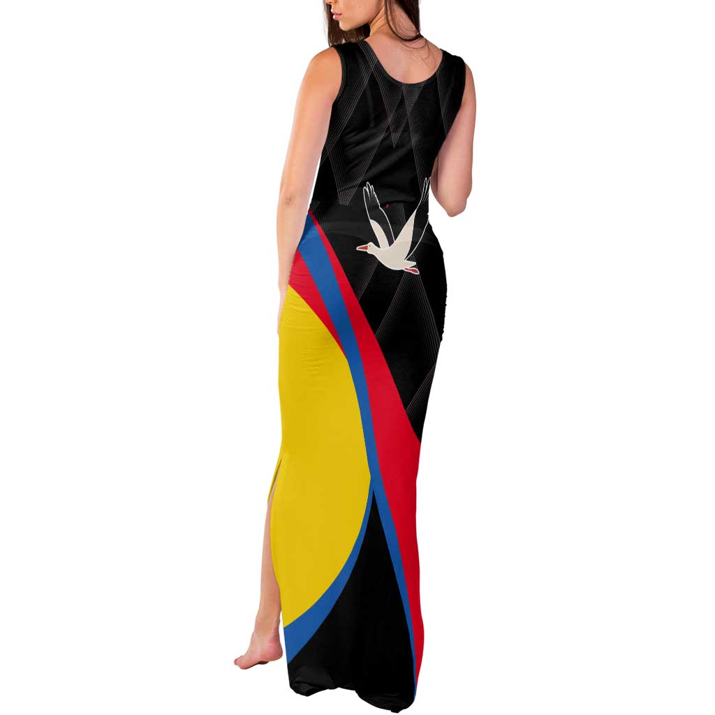 Lithuania Vilnius County Tank Maxi Dress Vilniaus Apskritis LT17 - Wonder Print Shop