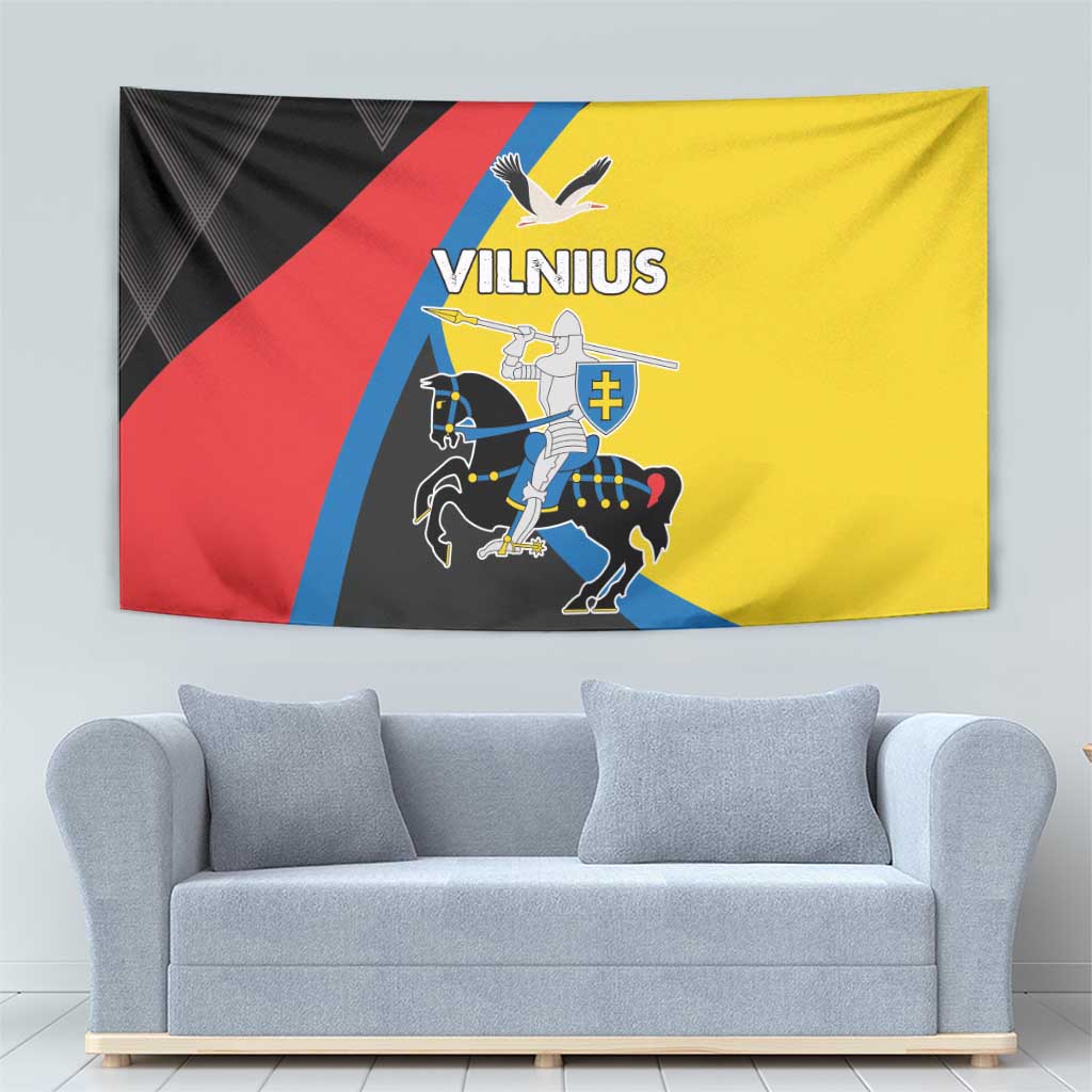 Lithuania Vilnius County Tapestry Vilniaus Apskritis LT17 - Wonder Print Shop