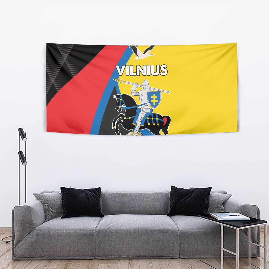 Lithuania Vilnius County Tapestry Vilniaus Apskritis LT17 - Wonder Print Shop