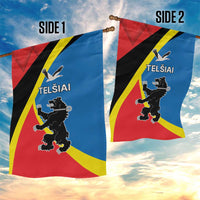 Lithuania Telsiai County Garden Flag Telsiu Apskritis