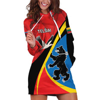 Lithuania Telsiai County Hoodie Dress Telsiu Apskritis