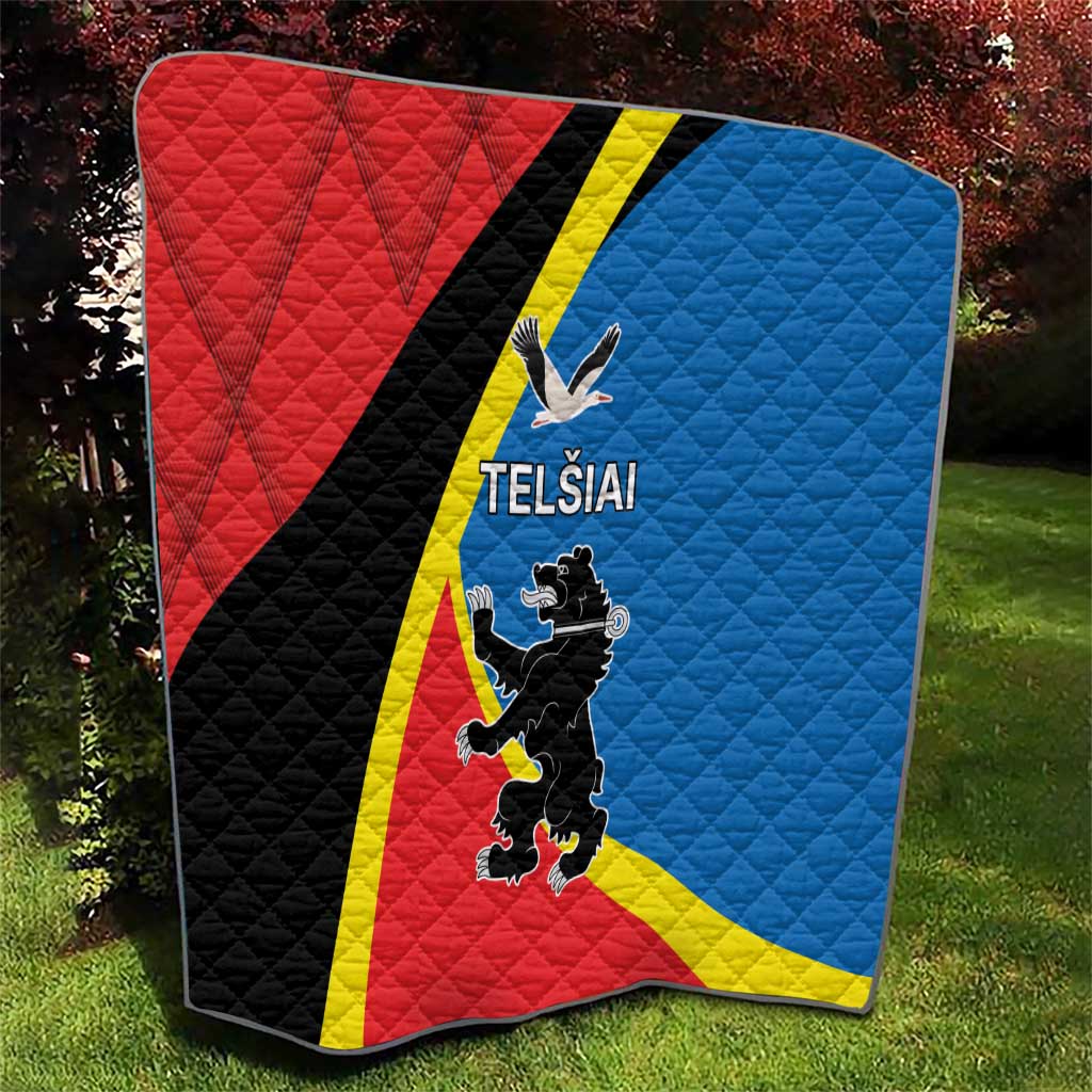 Lithuania Telsiai County Quilt Telsiu Apskritis LT17 - Wonder Print Shop