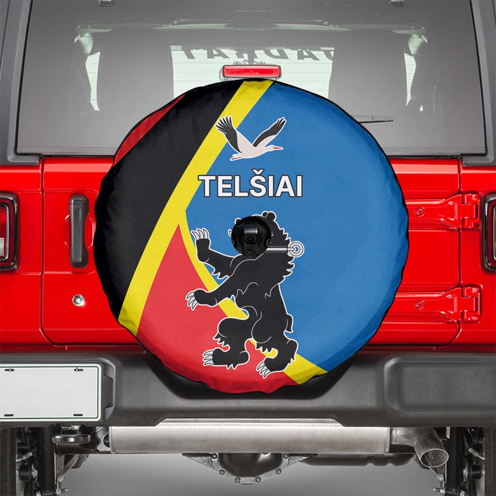Lithuania Telsiai County Spare Tire Cover Telsiu Apskritis LT17 - Wonder Print Shop
