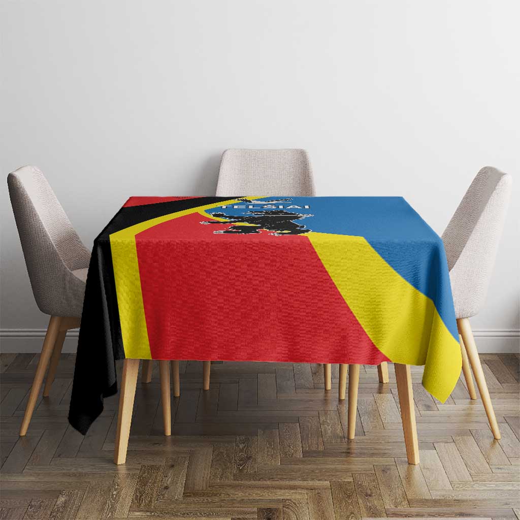 Lithuania Telsiai County Tablecloth Telsiu Apskritis LT17 - Wonder Print Shop