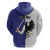 Personalized Ireland Connacht Black Eagle and Armed hand Hoodie Connachta Flag Style with Celtic Patern