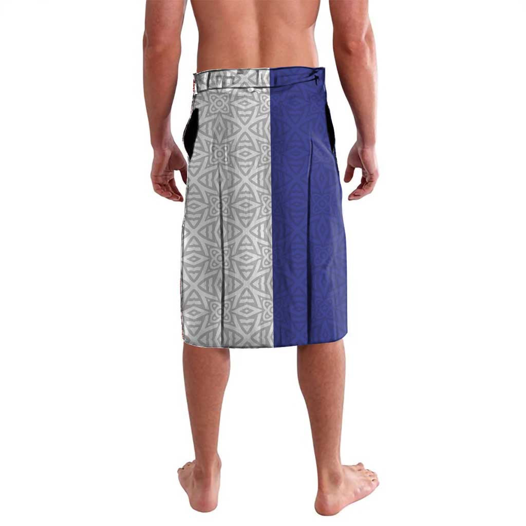 Personalized Ireland Connacht Black Eagle and Armed hand Lavalava Connachta Flag Style with Celtic Patern