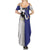 Personalized Ireland Connacht Black Eagle and Armed hand Summer Maxi Dress Connachta Flag Style with Celtic Patern