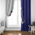 Personalized Ireland Connacht Black Eagle and Armed hand Window Curtain Connachta Flag Style with Celtic Patern