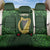 Ireland Leinster Gold Irish Harp with Shamrock Back Car Seat Cover Laighin Flag With Shamrock Patern