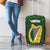 Ireland Leinster Gold Irish Harp with Shamrock Luggage Cover Laighin Flag With Shamrock Patern