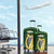Ireland Leinster Gold Irish Harp with Shamrock Luggage Cover Laighin Flag With Shamrock Patern