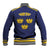 Personalized Ireland Munster Three Gold Crowns Baseball Jacket An Mhumhain Flag Three Gold Crowns