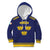 Personalized Ireland Munster Three Gold Crowns Kid Hoodie An Mhumhain Flag Three Gold Crowns