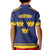 Personalized Ireland Munster Three Gold Crowns Kid Polo Shirt An Mhumhain Flag Three Gold Crowns