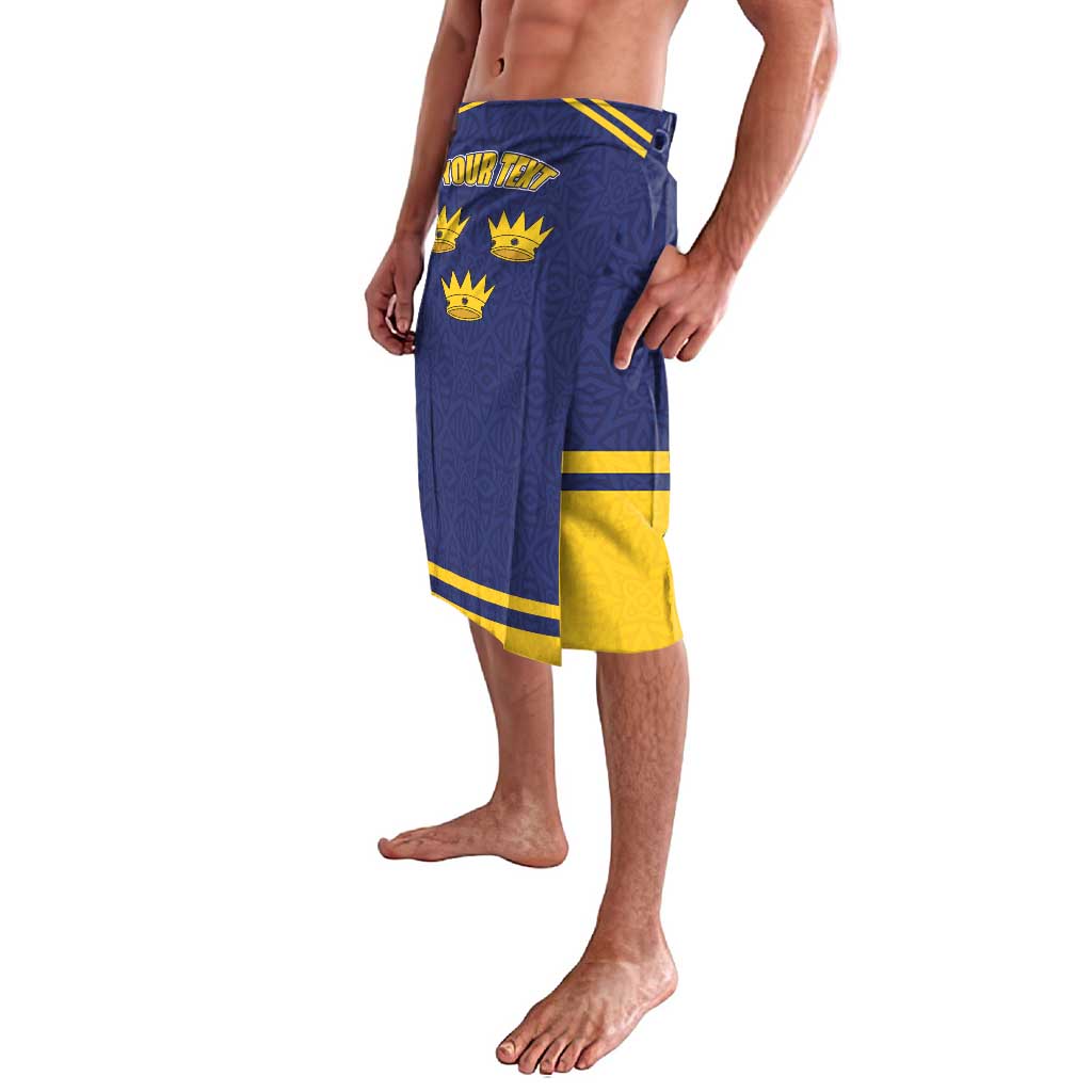 Personalized Ireland Munster Three Gold Crowns Lavalava An Mhumhain Flag Three Gold Crowns