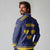 Personalized Ireland Munster Three Gold Crowns Long Sleeve Polo Shirt An Mhumhain Flag Three Gold Crowns