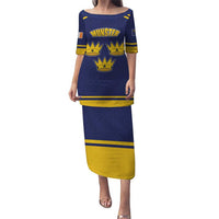 Personalized Ireland Munster Three Gold Crowns Puletasi An Mhumhain Flag Three Gold Crowns