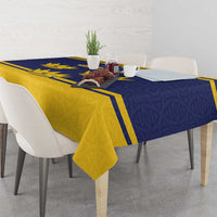 Personalized Ireland Munster Three Gold Crowns Tablecloth An Mhumhain Flag Three Gold Crowns