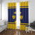 Personalized Ireland Munster Three Gold Crowns Window Curtain An Mhumhain Flag Three Gold Crowns