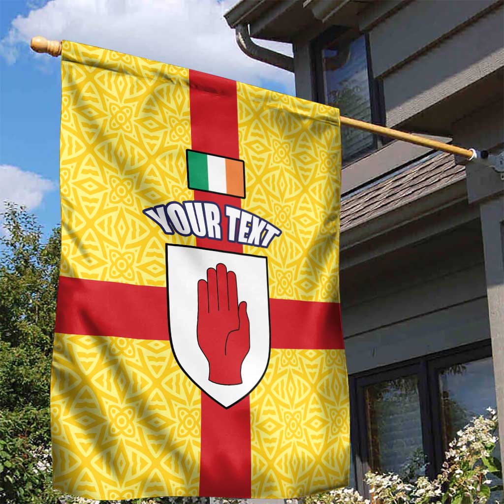 Personalized Ireland Ulster Garden Flag Ulaidh Flag With Celtic Patern