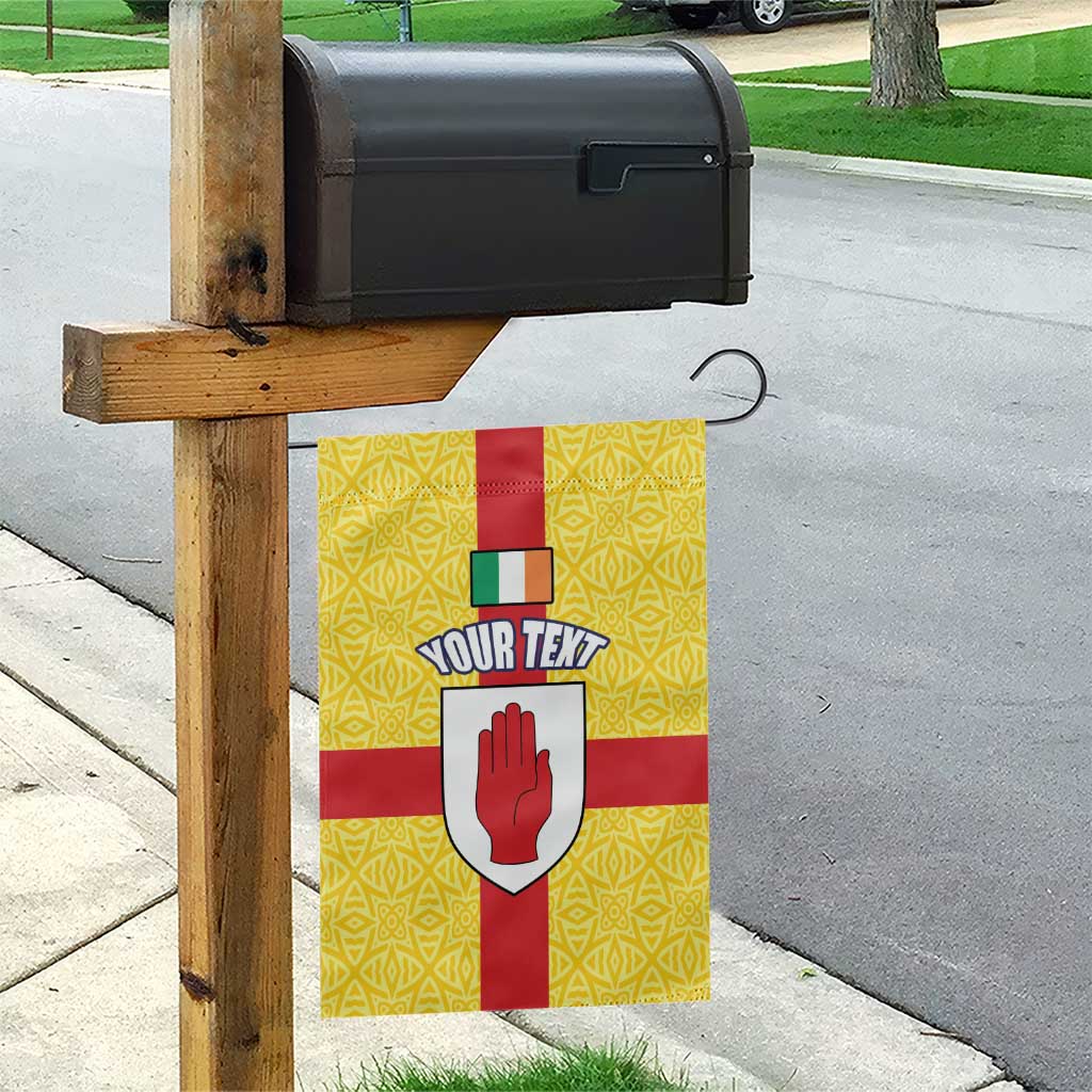 Personalized Ireland Ulster Garden Flag Ulaidh Flag With Celtic Patern