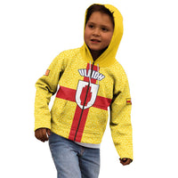 Personalized Ireland Ulster Kid Hoodie Ulaidh Flag With Celtic Patern