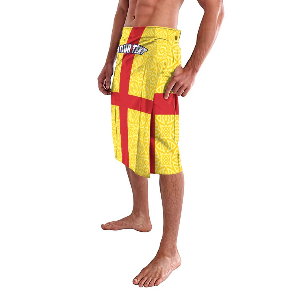 Personalized Ireland Ulster Lavalava Ulaidh Flag With Celtic Patern