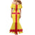 Personalized Ireland Ulster Mermaid Dress Ulaidh Flag With Celtic Patern