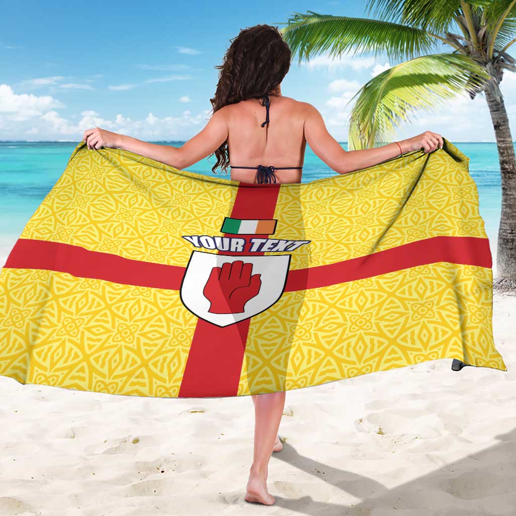 Personalized Ireland Ulster Sarong Ulaidh Flag With Celtic Patern
