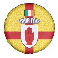 Personalized Ireland Ulster Spare Tire Cover Ulaidh Flag With Celtic Patern