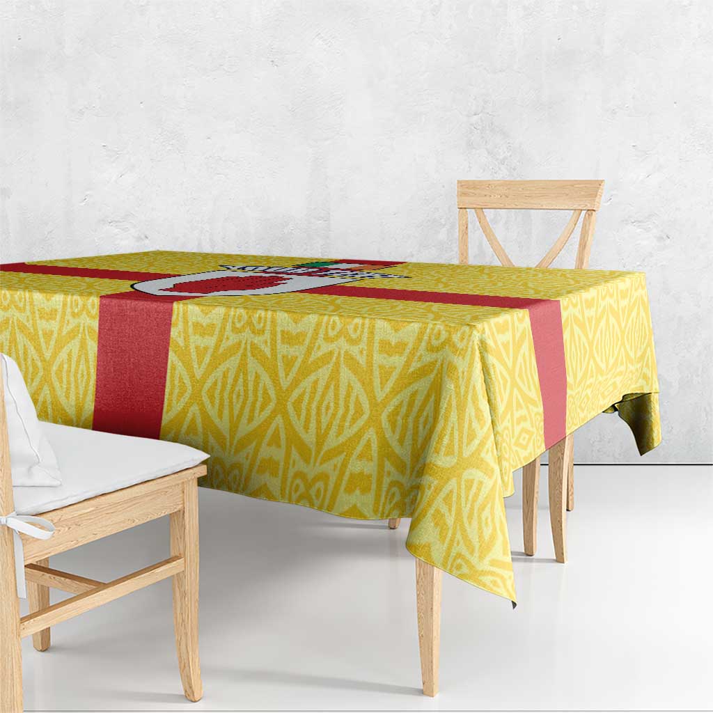 Personalized Ireland Ulster Tablecloth Ulaidh Flag With Celtic Patern