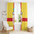 Personalized Ireland Ulster Window Curtain Ulaidh Flag With Celtic Patern