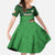 Custom Ireland Rugby with Celtic Pattern Family Matching Off Shoulder Maxi Dress and Hawaiian Shirt Shamrock Go Champions