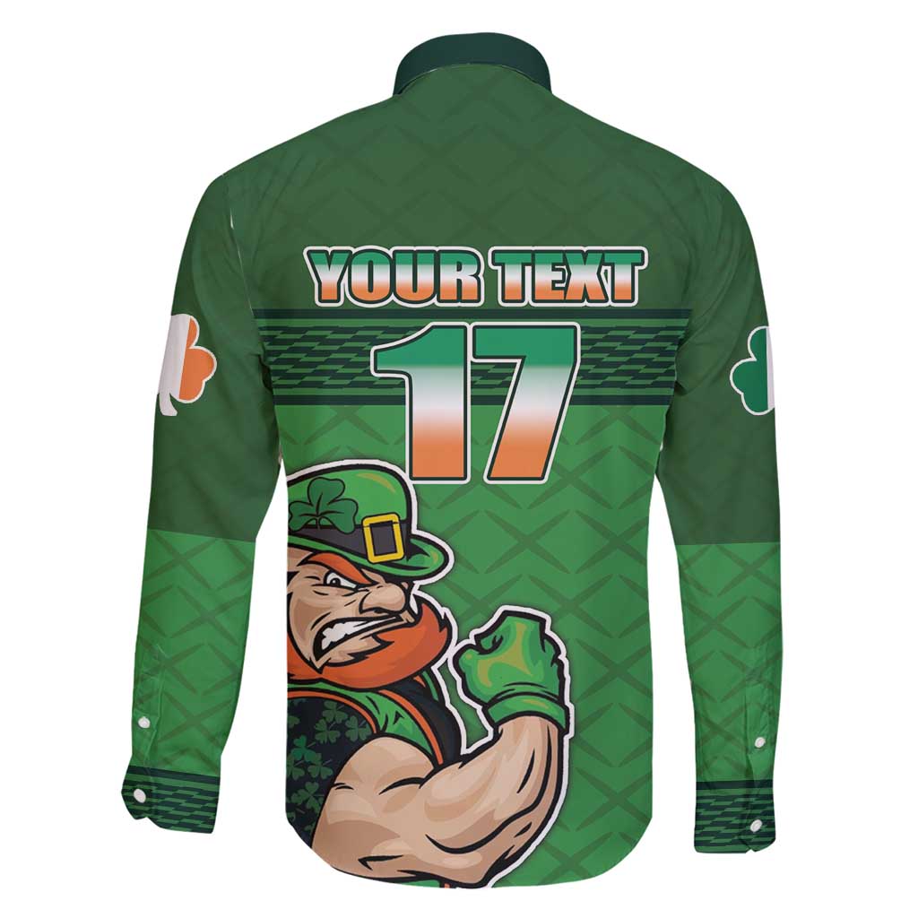 Custom Ireland Rugby with Celtic Pattern Family Matching Summer Maxi Dress and Hawaiian Shirt Shamrock Go Champions