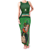 Custom Ireland Rugby with Celtic Pattern Family Matching Tank Maxi Dress and Hawaiian Shirt Shamrock Go Champions
