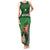Custom Ireland Rugby with Celtic Pattern Family Matching Tank Maxi Dress and Hawaiian Shirt Shamrock Go Champions