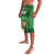 Custom Ireland Rugby with Celtic Pattern Lavalava Shamrock Go Champions