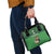 Custom Ireland Rugby with Celtic Pattern Shoulder Handbag Shamrock Go Champions